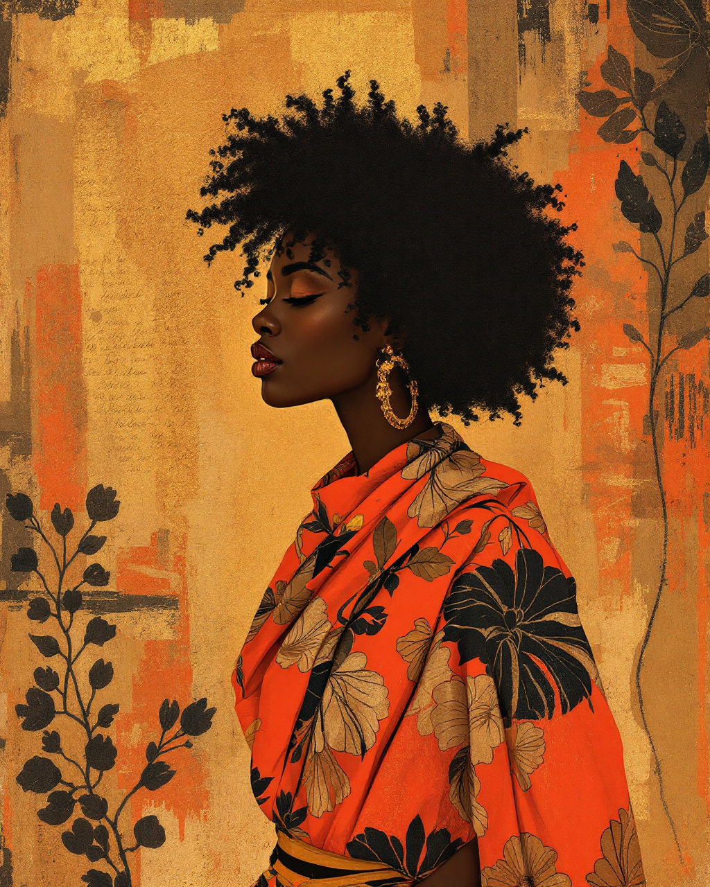 Afrohemian Poetcore Wall Art — Soulful Boho Print Set